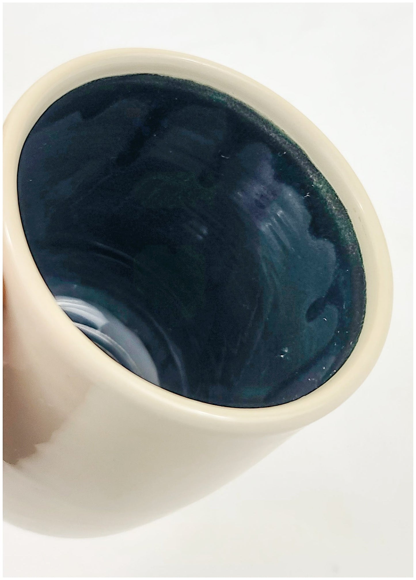 Stoneware Mug With Hummingbird Image Ceramic & Pottery Glazes Elizabeth Schowachert Art