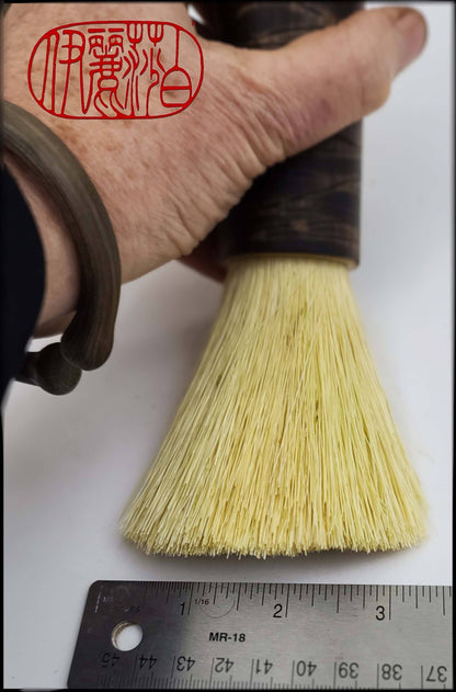 Tampico Fiber 3.5" Bristle Paintbrush with Bamboo Handle Art Supplies Elizabeth Schowachert Art