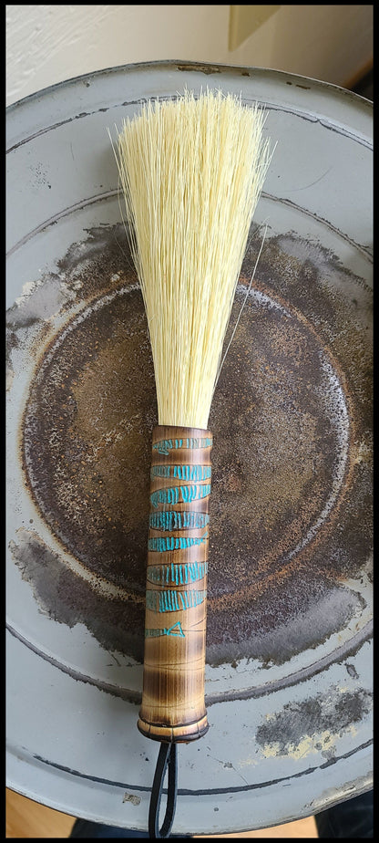 Tampico Fiber 6" Paintbrush with Bamboo Handle Art Supplies Elizabeth Schowachert Art