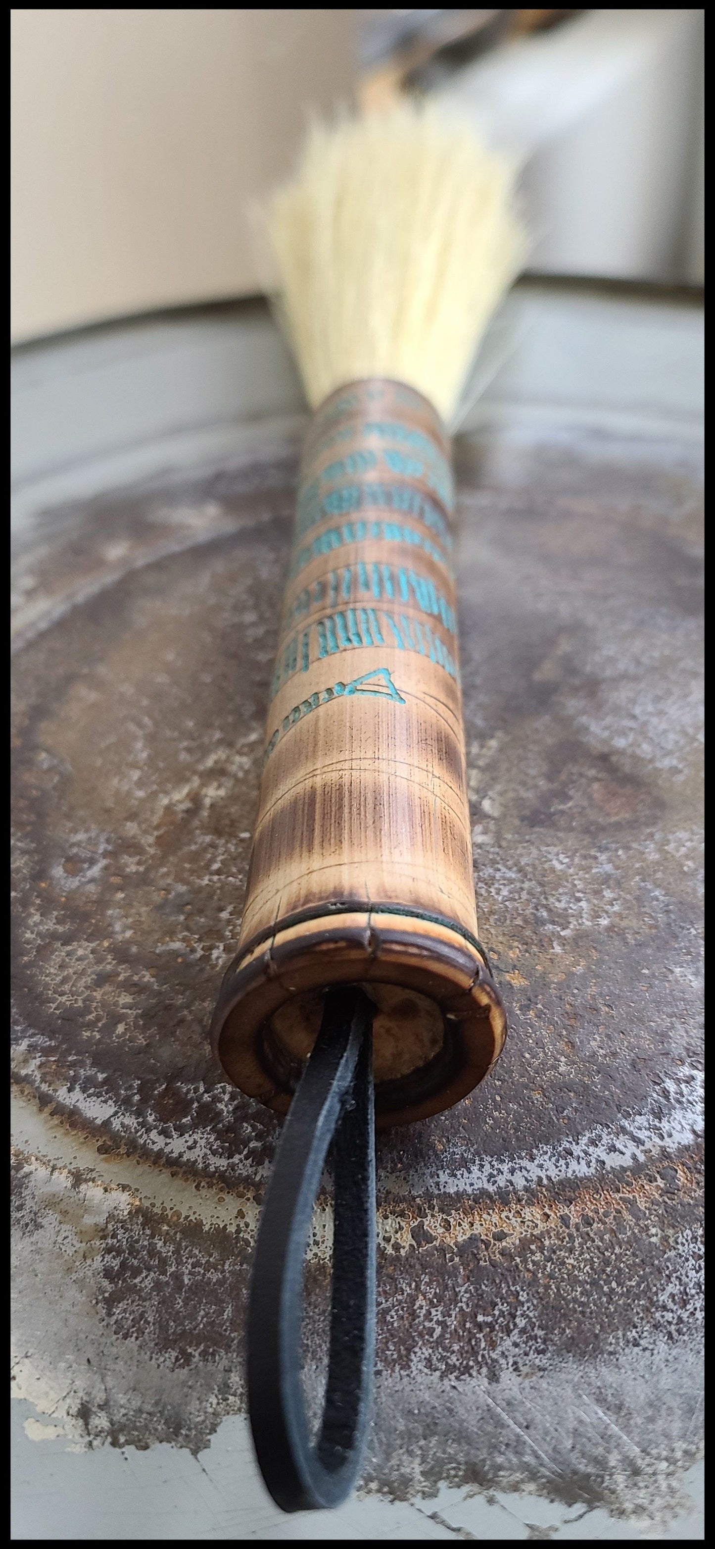 Tampico Fiber 6" Paintbrush with Bamboo Handle Art Supplies Elizabeth Schowachert Art