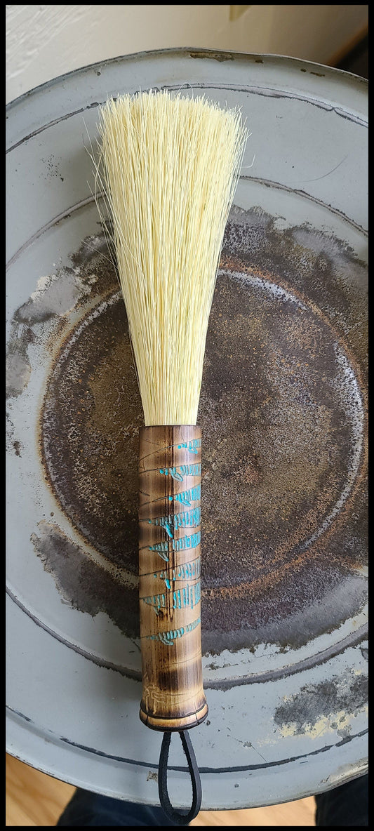 Tampico Fiber 6" Paintbrush with Bamboo Handle Art Supplies Elizabeth Schowachert Art