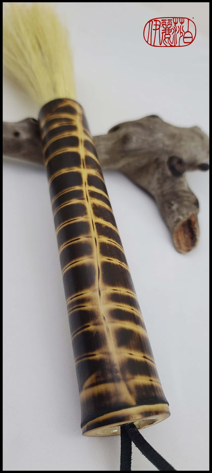 Tampico Fiber 7.5" Bristle Paintbrush with Bamboo Handle Art Supplies Elizabeth Schowachert Art