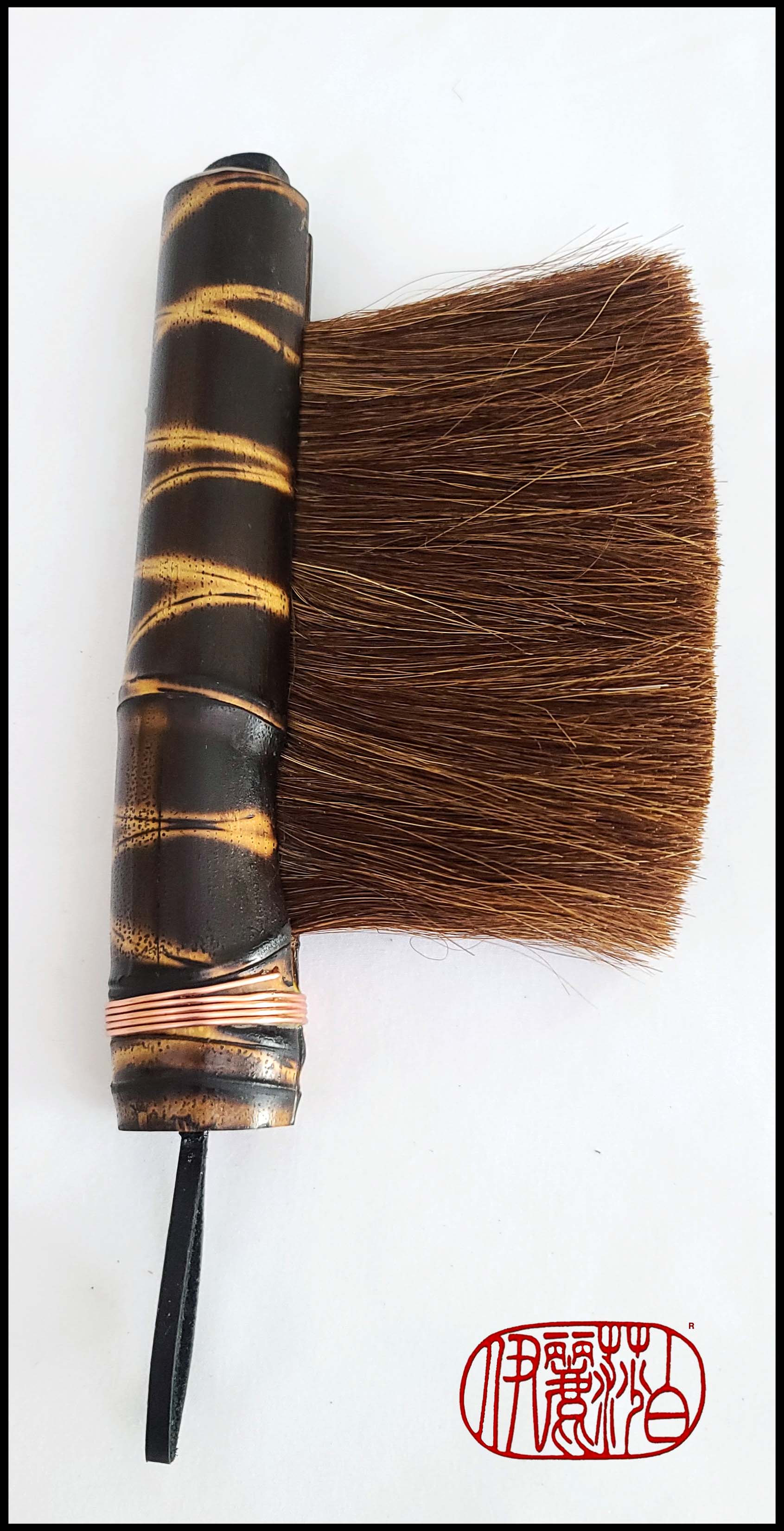 Large Horsehair Mop Paintbrush with Bamboo Handle – Elizabeth Schowachert  Art