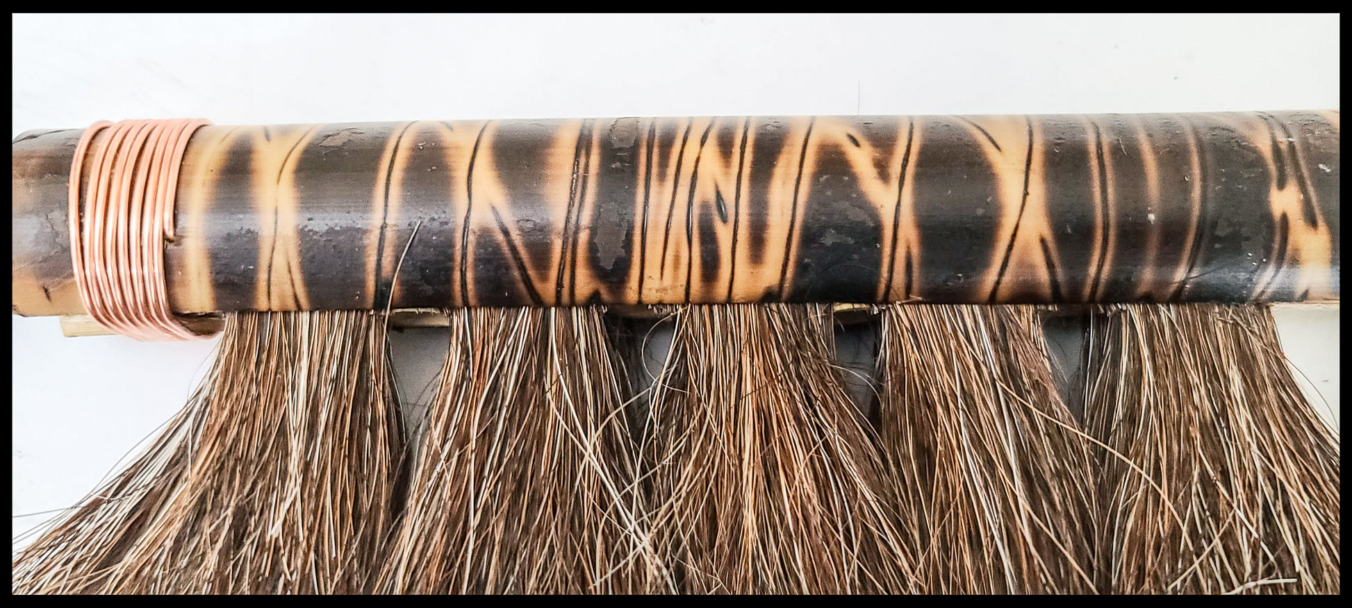Wide Horsehair Paintbrush with Bamboo Handle WSB #103 Art Supplies Elizabeth Schowachert Art